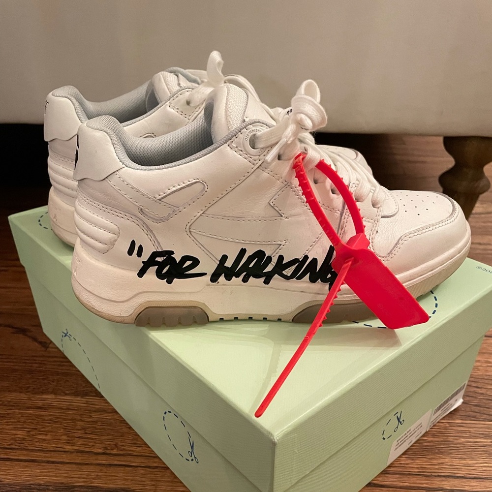 Off white sneakers